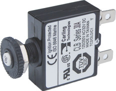 Blue Sea 30A Push Button Quick Connect Circuit Breaker