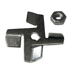 Jabsco 4-Blade Chopper Kit w/Lock Nut f/18590 Series Macerator Pumps