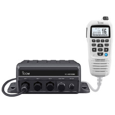Icom IC-M510BB GW 21 Black Box VHF w/White Command Mic &amp; 3 Command Mic Ports