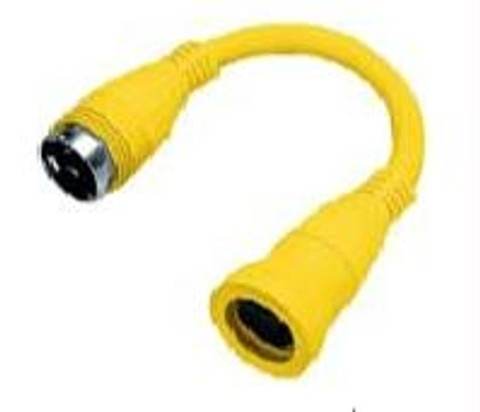 Hubbell HBL61CM72 Adapter 50A125V Female To 50A250V Male