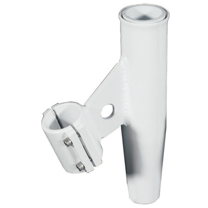 Lee's Clamp-On Rod Holder - White Aluminum - Vertical Mount - Fits 1.900" O.D. Pipe Lee's Clamp-On Rod Holder - White Aluminum - Vertical Mount - Fits 1.900" O.D. Pipe