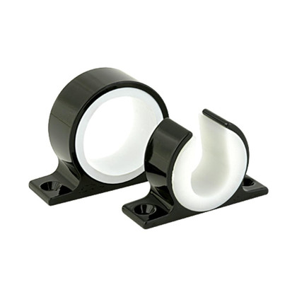 Lee's Single Rod Rack Set - Bright Black Finish Lee's Single Rod Rack Set - Bright Black Finish