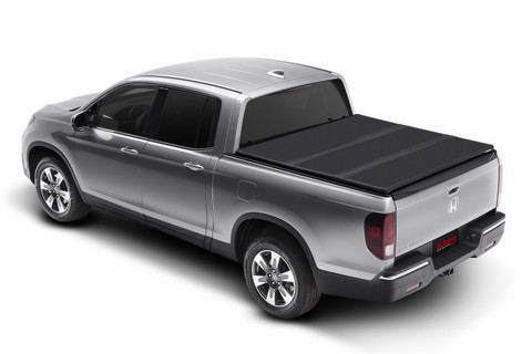 Solid Fold 2.0 Tonneau Cover - Black Textured Paint - 2006-2015 Honda Ridgeline
