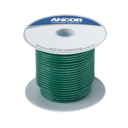 Ancor #8 Green 50ft Spool Tinned Copper