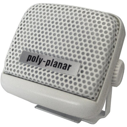 Polyplanar Mb-21 White 8-watt 2 1/2in Vhf Remote Speaker