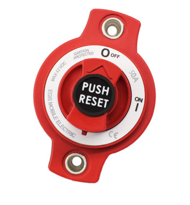 Egis 50a Mini Breaker Disconnect Switch Panel Mount