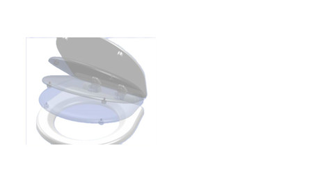 Raritan 1238sc Marine Style Seat And Cover White Slow Close