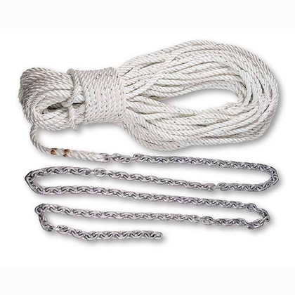Lewmar 5ft 1/4in G4 Chain W/100ft 1/2in Rope