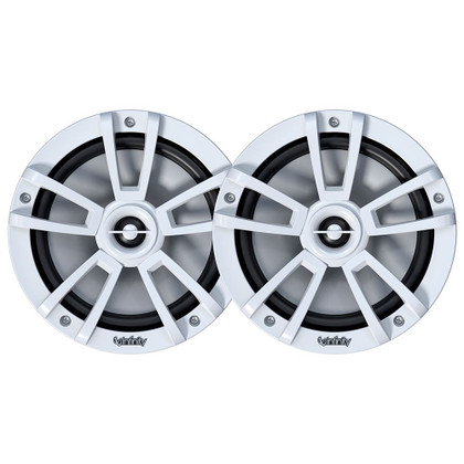 Infinity Inf622mlw 6.5in Rgb Coaxial White Speakers