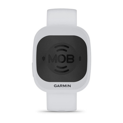 Garmin Mob Tag With White Quick Release Band