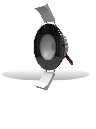 Lumishore Eclipse Dl55 Downlight Rgbw 12v Black Bezel