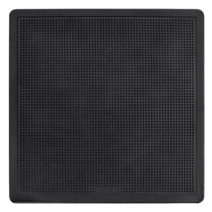 Fusion Fm-s10sb 10in Black Square Flush Mount Subwoofer