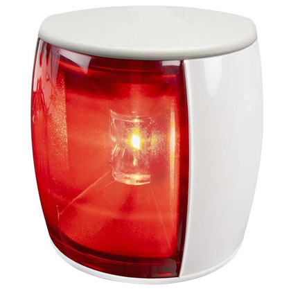 Hella Marine NaviLED PRO Port Navigation Lamp - White Shroud - Red Lens - 3NM