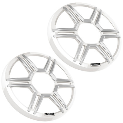 Fusion Apollo 8.8" Sports White Speaker Grilles (Pair)
