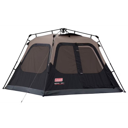 Coleman 4-Person Cabin Camping Tent w/Instant Setup - Black