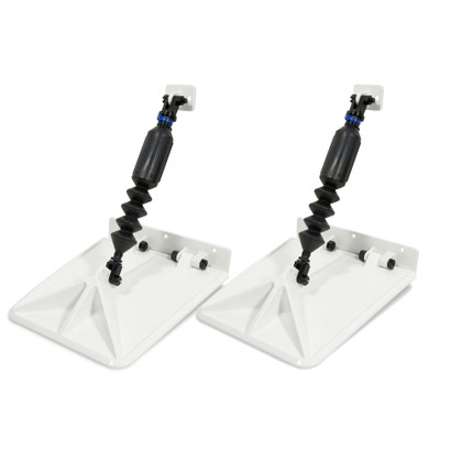 Lectrotab Smart Tabs SX 9.5 x 10 f/18-20 Boat w/150 - 240HP - White
