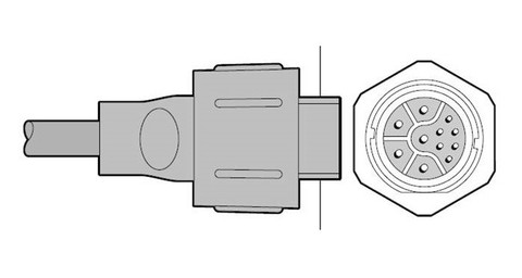 Raymarine A102150 5M Cable Extension For CP450C