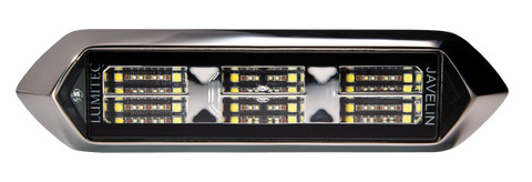 Lumitec Javelin 600X Spectrum RGBW LED Surface Mount Polished Housing 12/24v