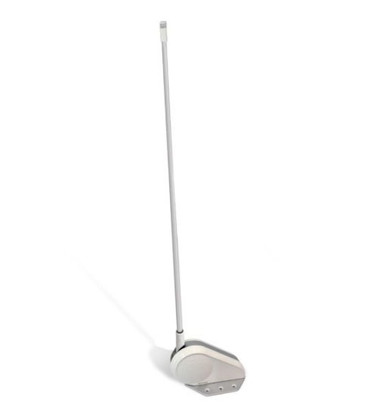 Lumitec Contour 39in Anchor Light, 12/24VDC White Shaft With Angler Motorized Mount