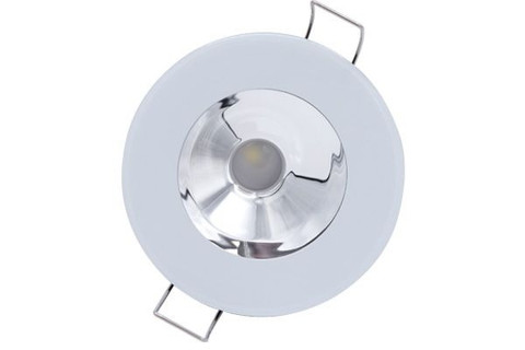 Lumitec Illusion Down Light White LED Non-Dimming White Mirror Reflector 10-30v