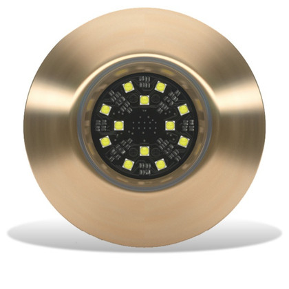 Lumishore ORA TIX404 Thru-Hull Mount Underwater White LED Bronze Housing 12/24vDC