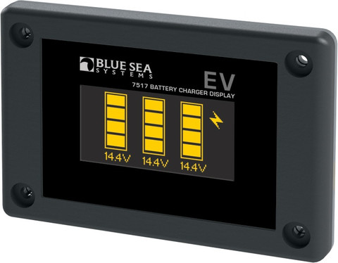Blue Sea P12 Battery Charger Summery Display