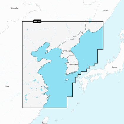 Garmin Navionics Vision+ NVAE018R - Yellow Sea- Marine Chart