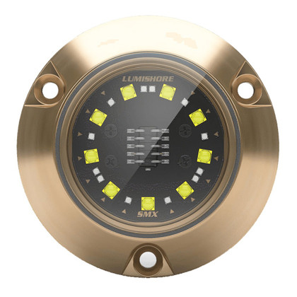 Lumishore ECLIPSE SMX24 Single Light Surface Mount Underwater Light - Blue
