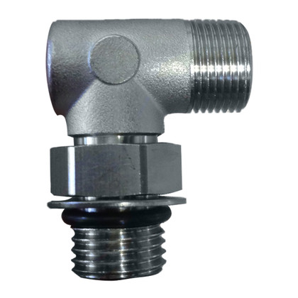 Uflex90&deg; Adjustable Fitting f/Back of UP Series Helms - ORB 6 to 3/8" COMP