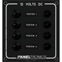 Paneltronics Waterproof Panel - DC 4-Position Toggle Switch & Circuit Breaker