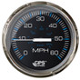 Faria Chesepeake Black SS 4 Studded Speedometer - 60MPH (GPS)