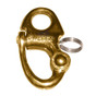 Ronstan Brass Snap Shackle - Fixed Bail - 59.3mm (2-5/16) Length