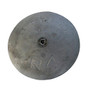 Tecnoseal R4 Rudder Anode - Zinc - 5 Diameter x 5/8 Thickness