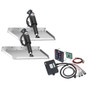 Lenco 12 x 12 Edgemount Trim Tab Kit w/LED Indicator Switch Kit 12V