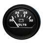 Faria 2" Voltmeter (20-30V) - Euro Black