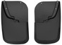 11 FORD F250/F350 SD TRUCK REAR MUD GUARDS 2011 FORD F250/F350 SUPERDUTY TRUCK CUSTOM MOLDED REAR MUD GUARDS - BLACK