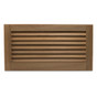 Whitecap Teak Louvered Insert - 9-3/8" x 18" x 3/4"