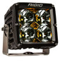 RIGID Radiance Pod XL With Amber Backlight, Surface Mount, Black Housing, Pair