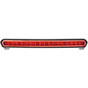 RIGID SR-L Series 20 Inch Off-Road LED Light Bar, Red Halo, Black Housing