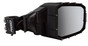 RIGID Reflect Side Mirror With Integrated LED Light And Amber Side Light, Pair