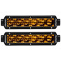 RIGID SR-Series DOT/SAE J583 6 Inch Selective Yellow LED Fog Light, Pair