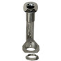 C.E. Smith 70 Series Screwless Flush Mount Rod Holder - 15 Degree - Stainless Steel - Cast Bottom - Black Liner - Boxed