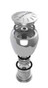 Lewmar Power Grip Knob Stainless Steel With Rim Clamp