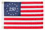 Taylor Made 12in X 18in 250 Years Of Freedom American Flag