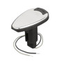 Attwood 910t Series Teardrop Base 2-pin Over Mold 306 Stainless Steel Black Cover