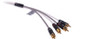Fusion Ms-frca6 6ft 4-way Shielded Twisted Rca Cable