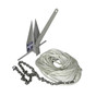 Lewmar 7lb Lfx Anchoring Kit With 10ft G4 1/4in Chain 150ft 1/2in 8-plait Line