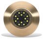 Lumishore Ora Tix404 Thru-hull Mount Underwater White Led Bronze Housing 12/24vdc