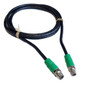 Lowrance 6ft Ethernet Cable Green M12 8-pin Male-male