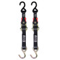Rod Saver Rubber Ratchet Tie-Down - 1" x 6' - Pair